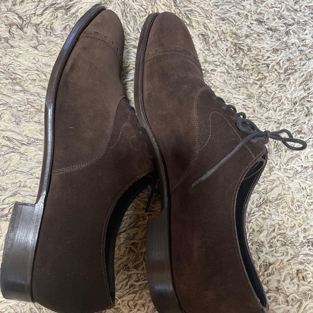 Edward Green E202 スエード　ダークブラウン