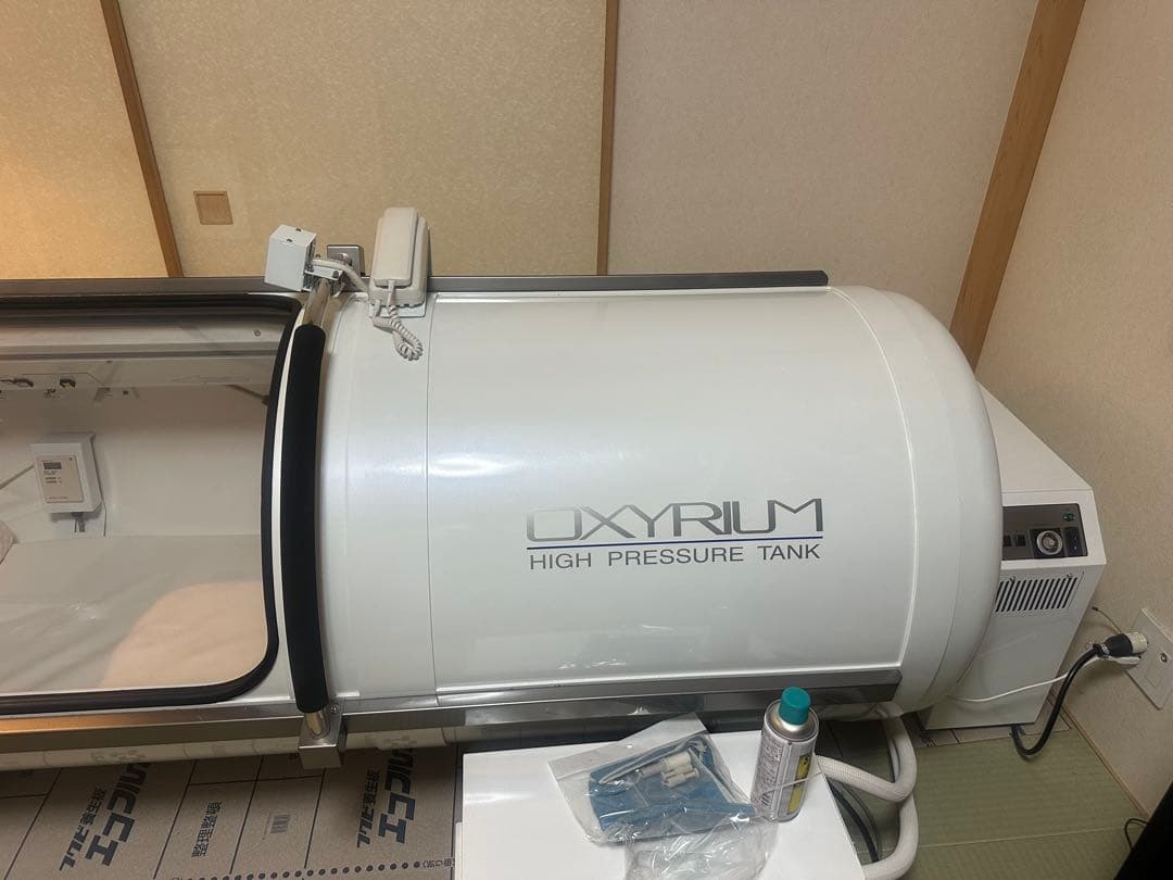 高気圧酸素カプセル 高濃度 酸素カプセル)OXYRIUM(S) +エアコン付属