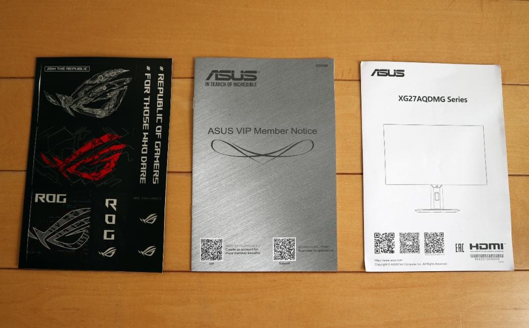 Sazuke　ASUS ROG Strix OLED 27inch