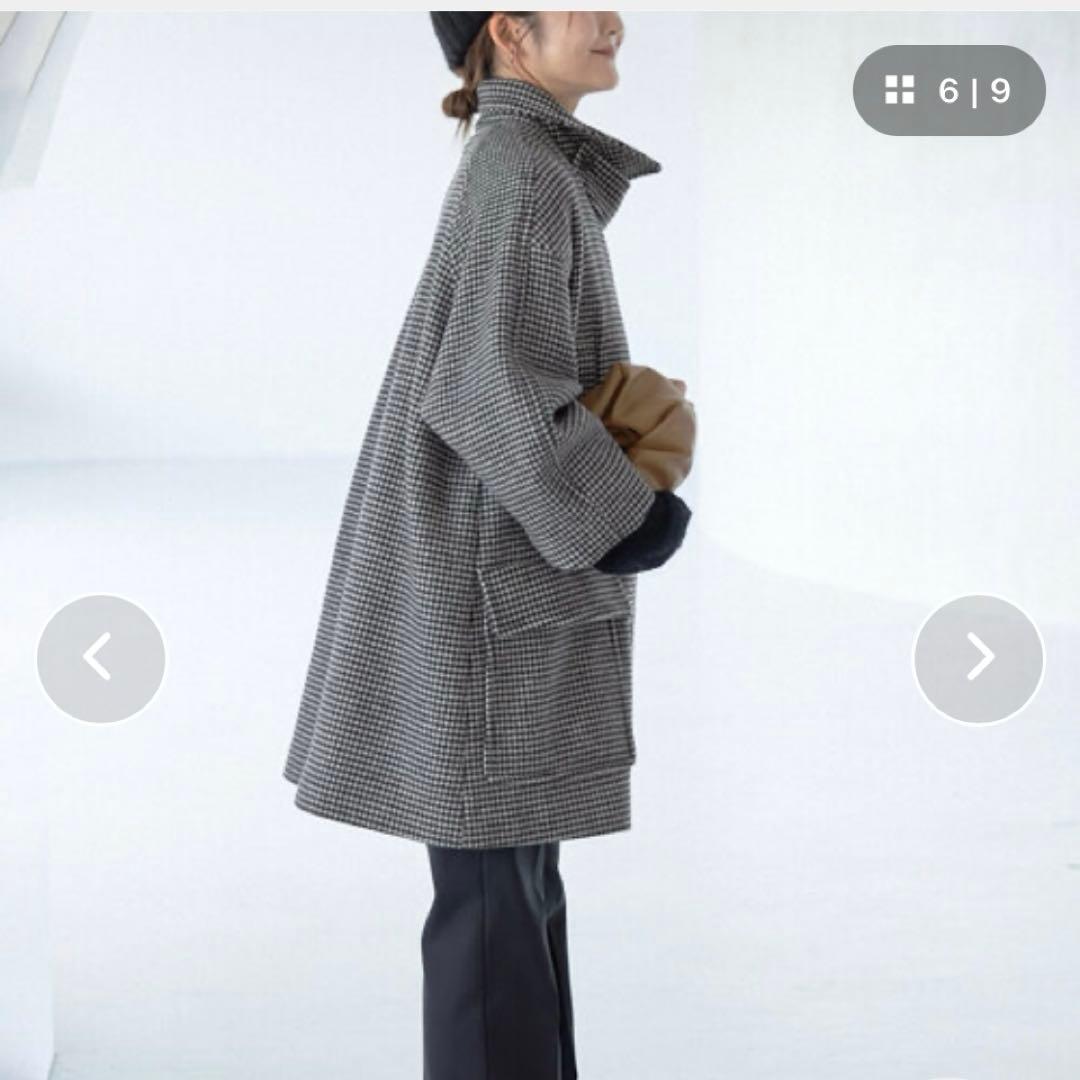 （スローブイエナ） メルトンビッグPコートSLOBE IENA