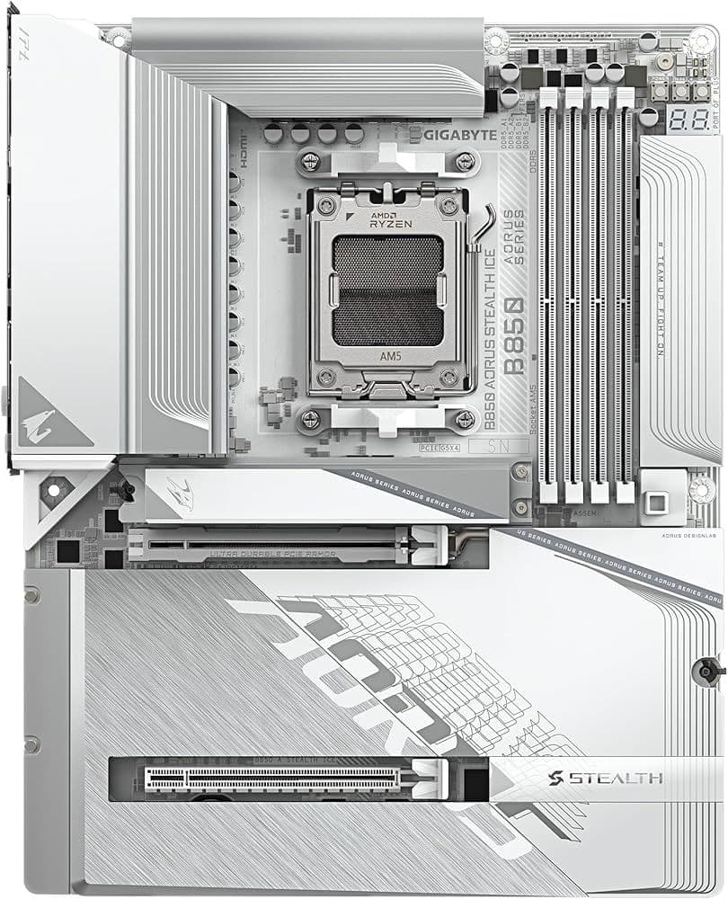 マザーボード GIGABYTE B850 AORUS STEALTH ICE ATX