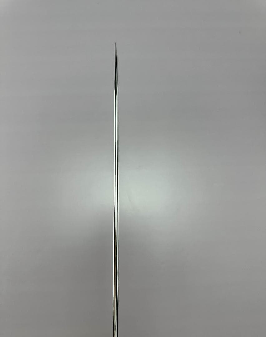 5613 角型薄刃包丁 8寸 ウルトラ鏡面仕上げ 刺身包丁 スネークウッド八角柄