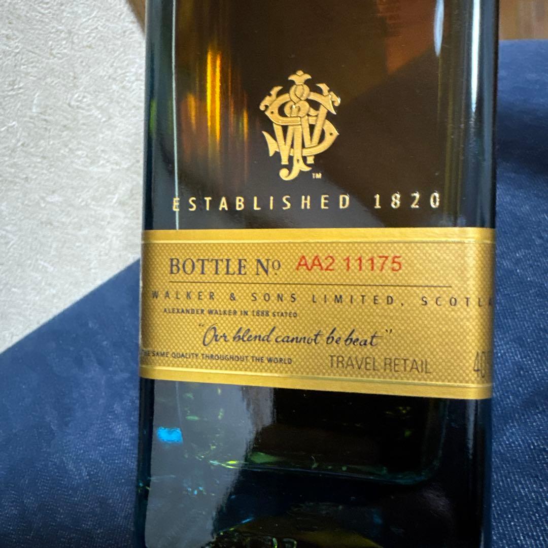 ウイスキー Johnnie Walker Blue Label 1L 40%
