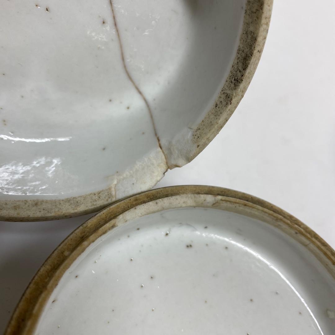 中国清時代　粉彩段重　幅約9㎝　トヒオオ　東さ8-0107☆2F