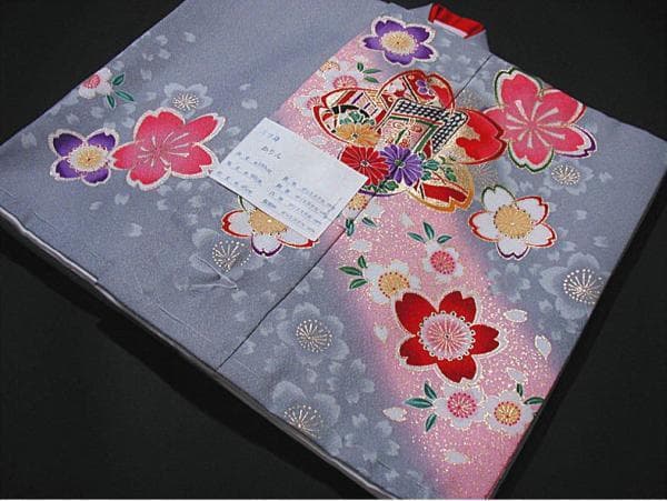 新品【仕立上】振袖・七五三・三つ身着物(長襦袢付き）