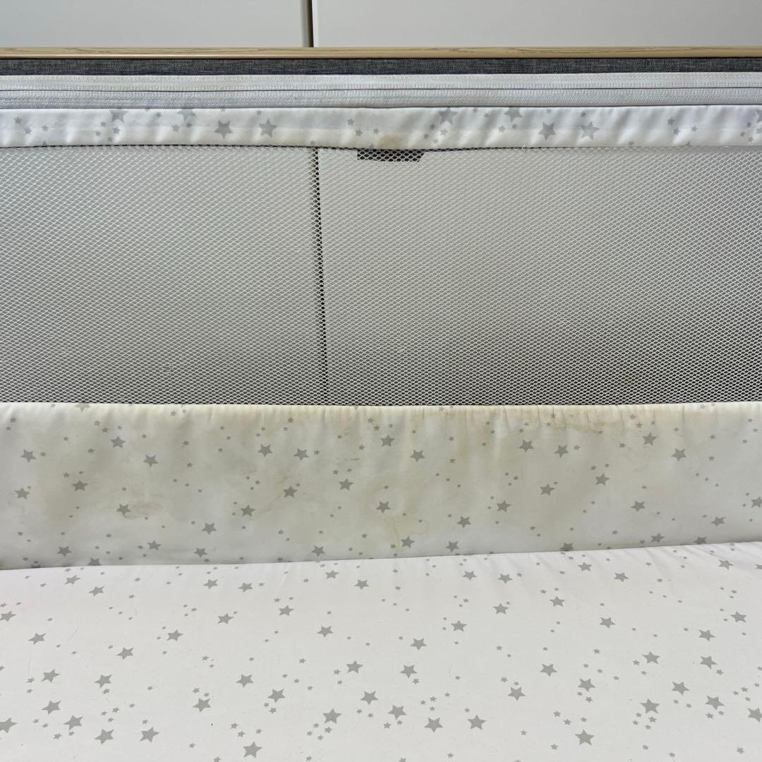 HZDMJ コンパクトベビーベッド グレー①