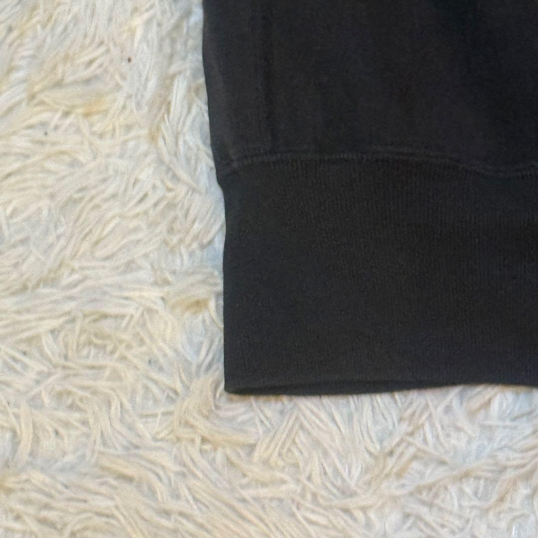 Champion NBA刺繍スウェット L 黒 USA製 希少