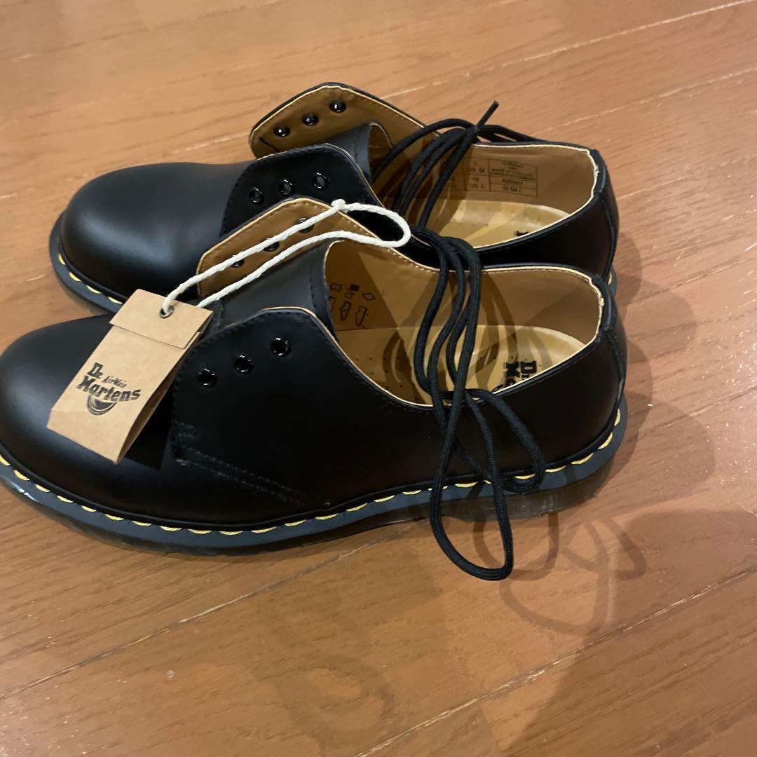 Dr. Martens ブラックレザー ドレスシューズ