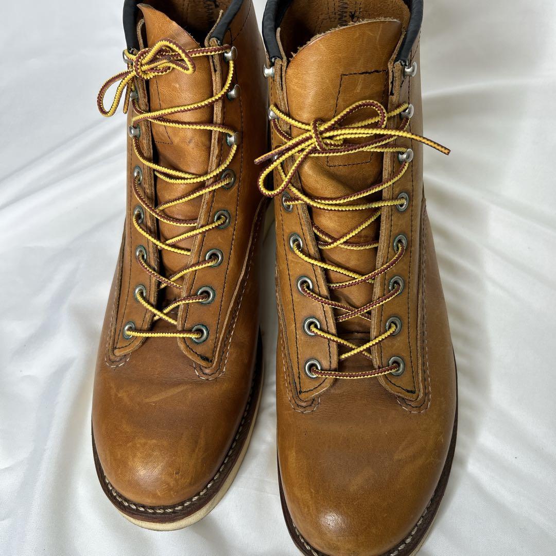 良品 REDWING レッドウィング ラインマン 2904 10D 28cm