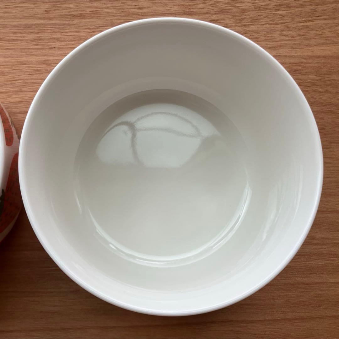 マリメッコ　マンシッカ　レッド　ボウル　2個セット