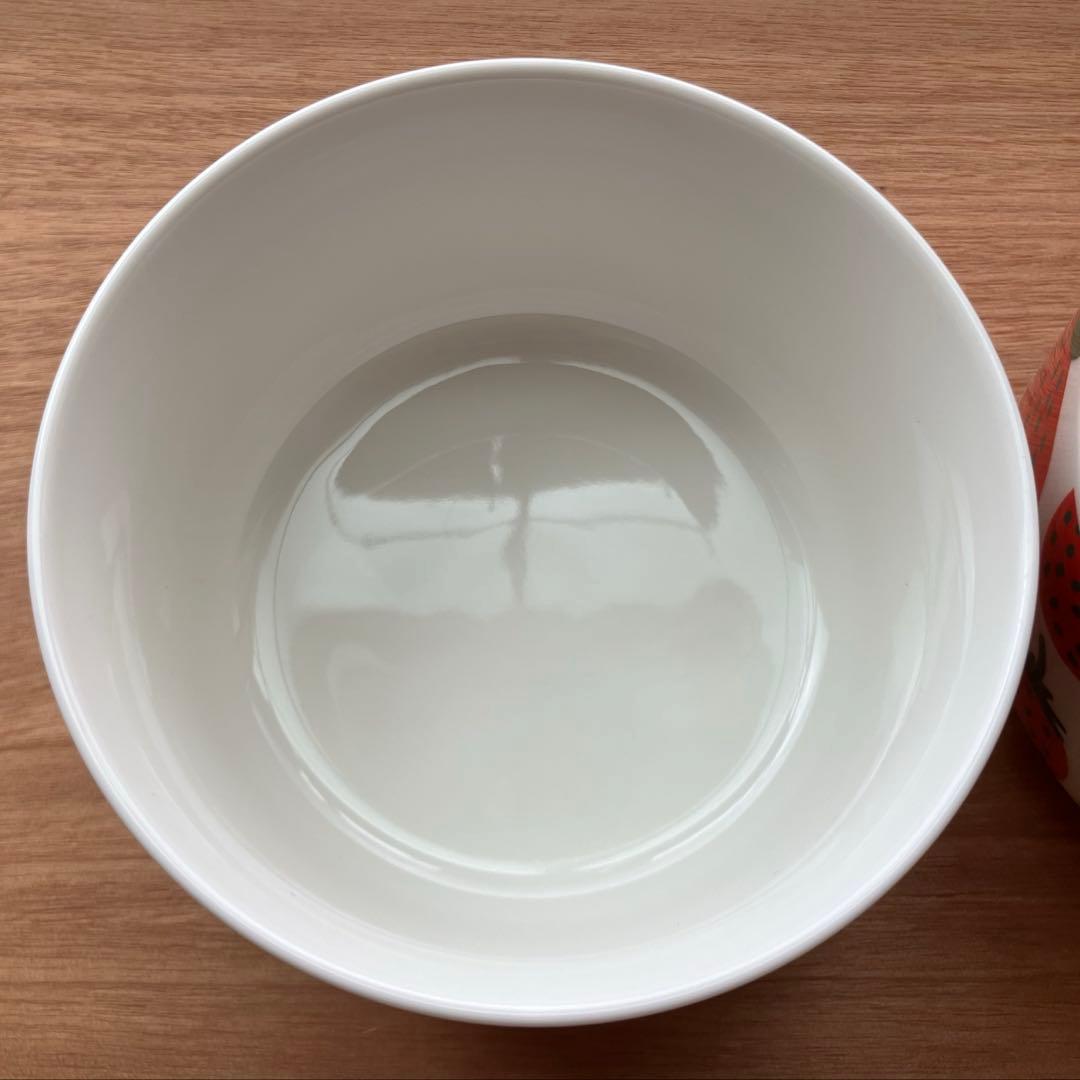 マリメッコ　マンシッカ　レッド　ボウル　2個セット