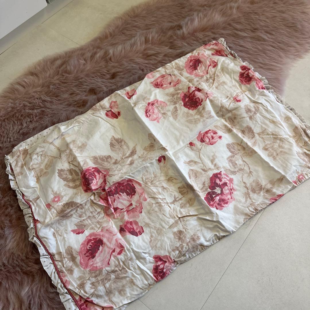 LAURA ASHLEY  シングルシーツ2点セット　薔薇　ローズ