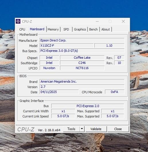 Supermicro X11SCZ-F/IPMI・TPM2.0搭載/クーラー付き