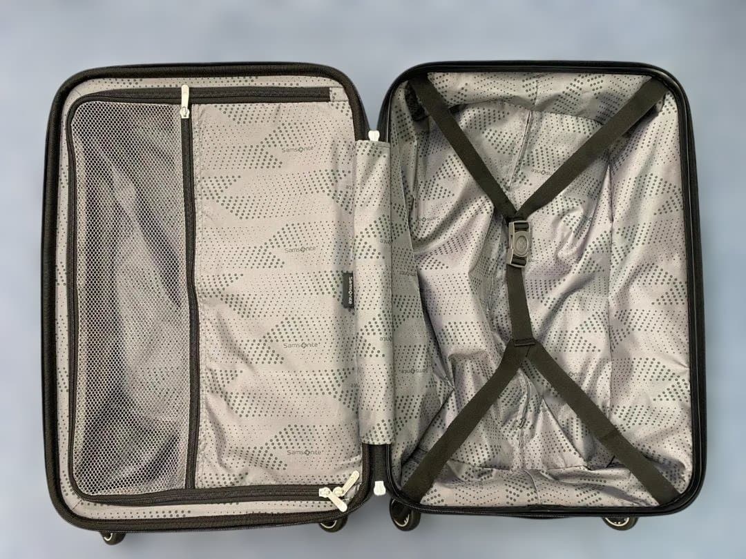 サムソナイト ジッププラス スーツケース 機内持ち込みサイズ シルバー