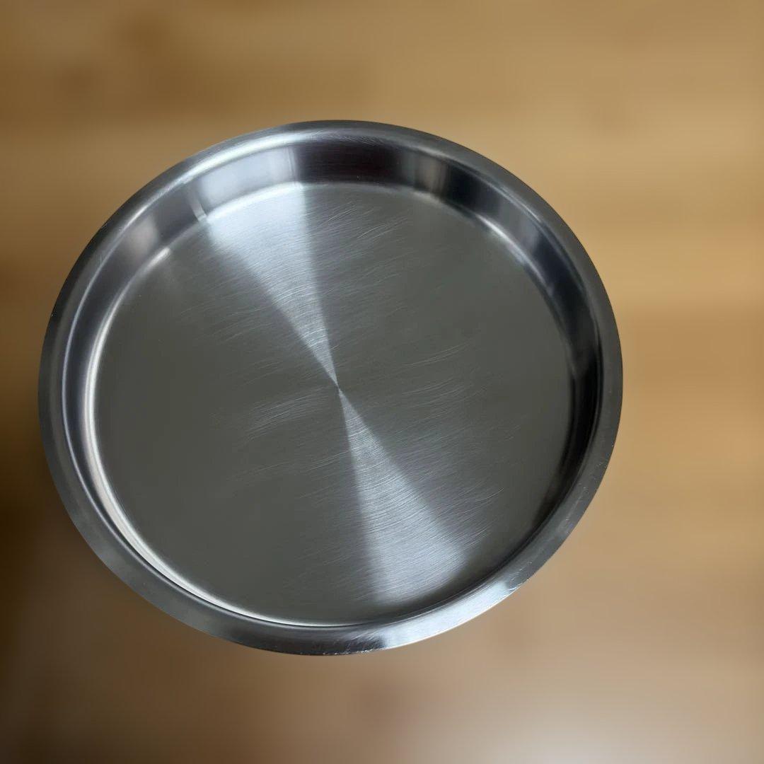 アムウェイ　ステンレス フライパン ガラス蓋付き