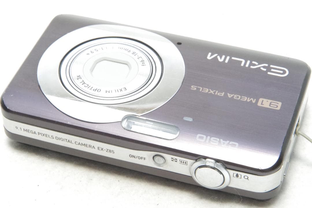CASIO EXILIM EX-Z85 ブラウン 3倍 910万画素 動作確認済