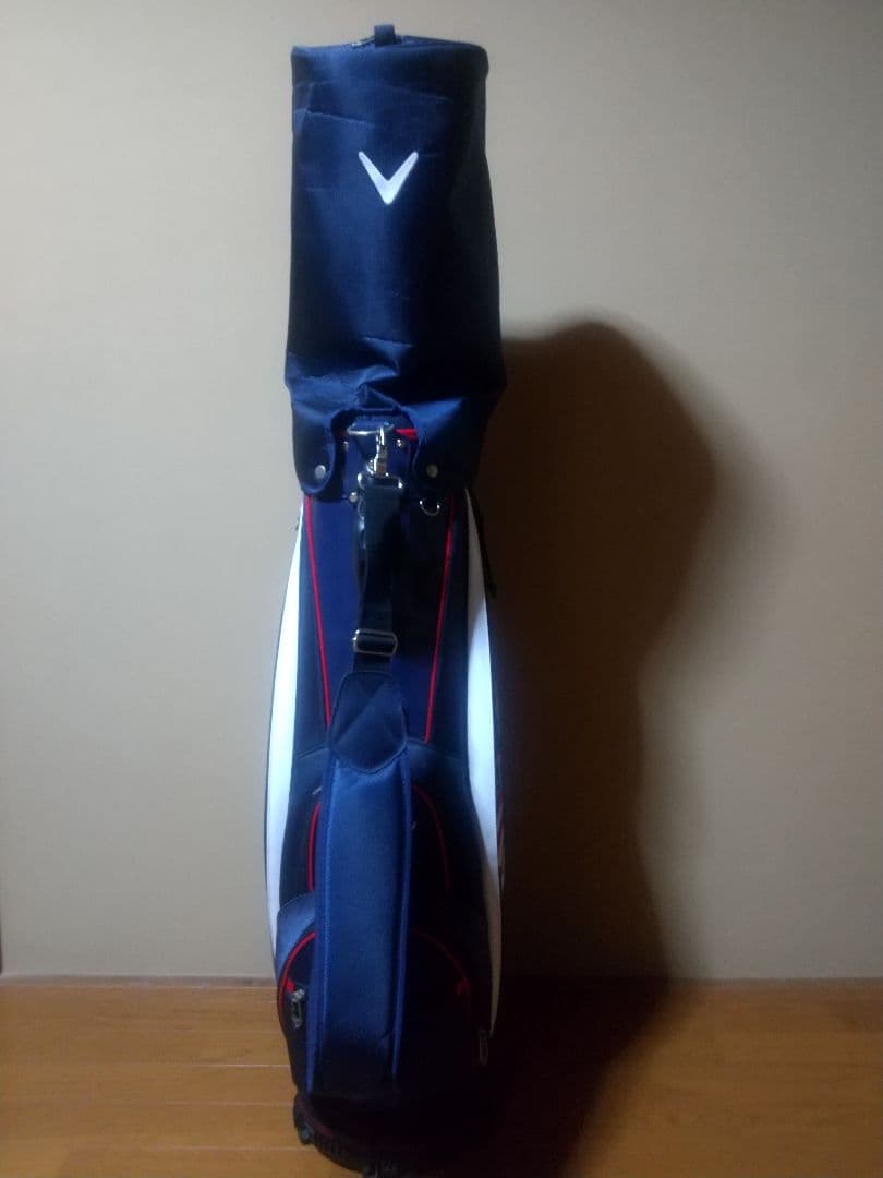 Callaway キャディバッグ ネイビー/ホワイト/レッド
