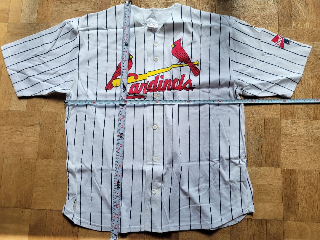 MLB　Cardinals　Budwiser　ベースボールシャツ　三枚セット