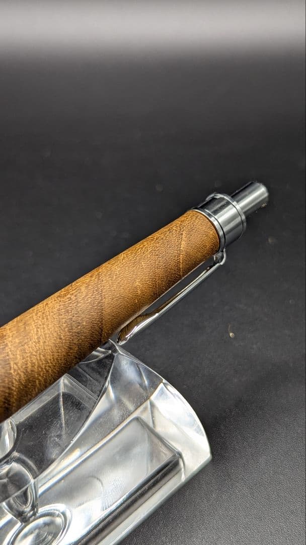 268ペン工房翌檜　御蔵島金桑　木軸シャーペン　木軸ボールペン