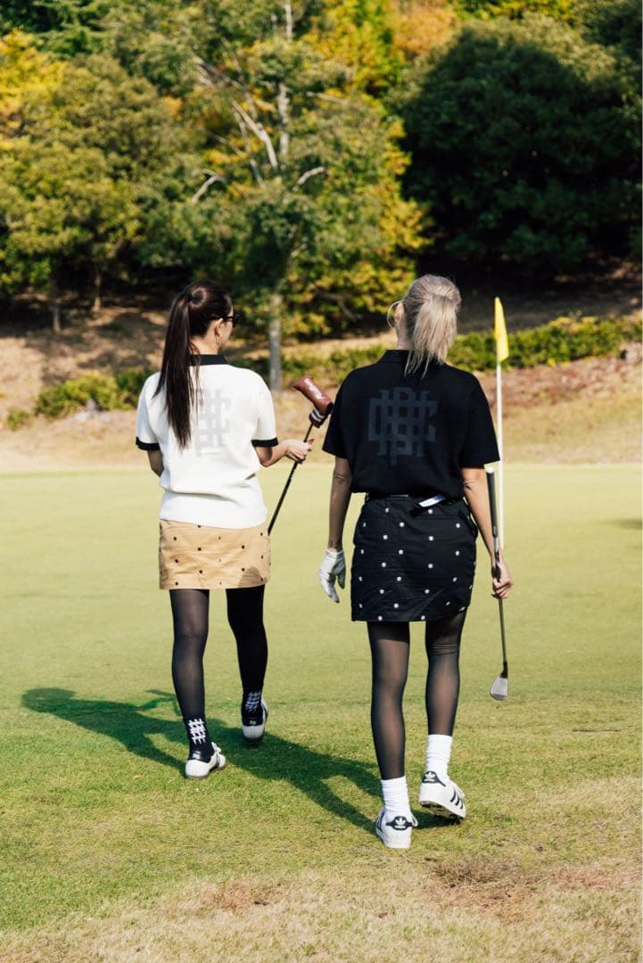 新品 Cph Golf OVERLAP LOGO KNIT POLOレディース