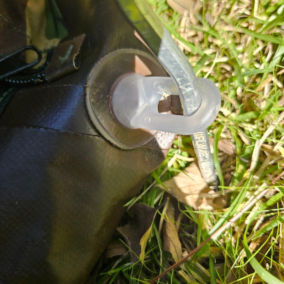 ダッチアーミーテント 軍ランドリーバック付き 軍幕 ミリタリー オランダ軍