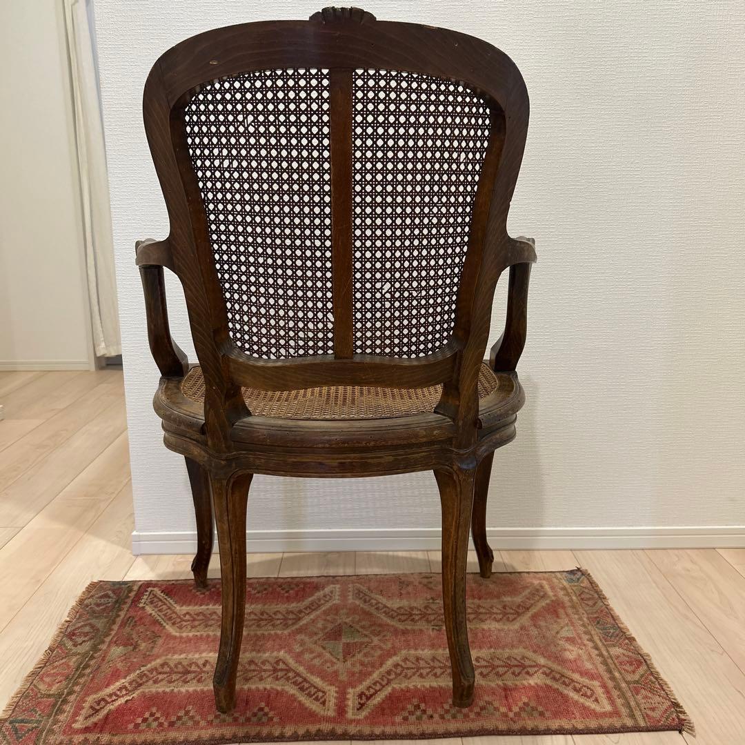 フランスアンティーク　クラシック木製ダイニングチェア