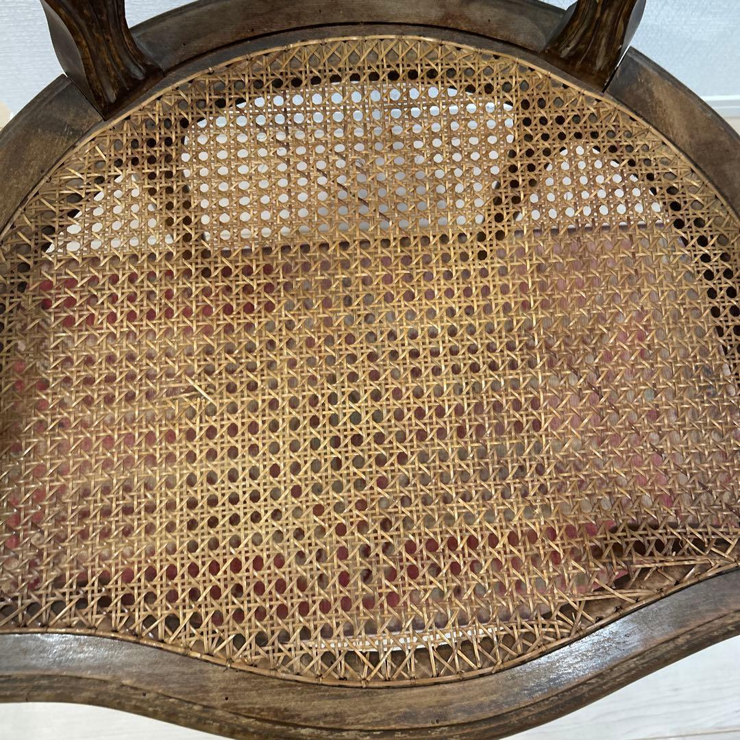 フランスアンティーク　クラシック木製ダイニングチェア