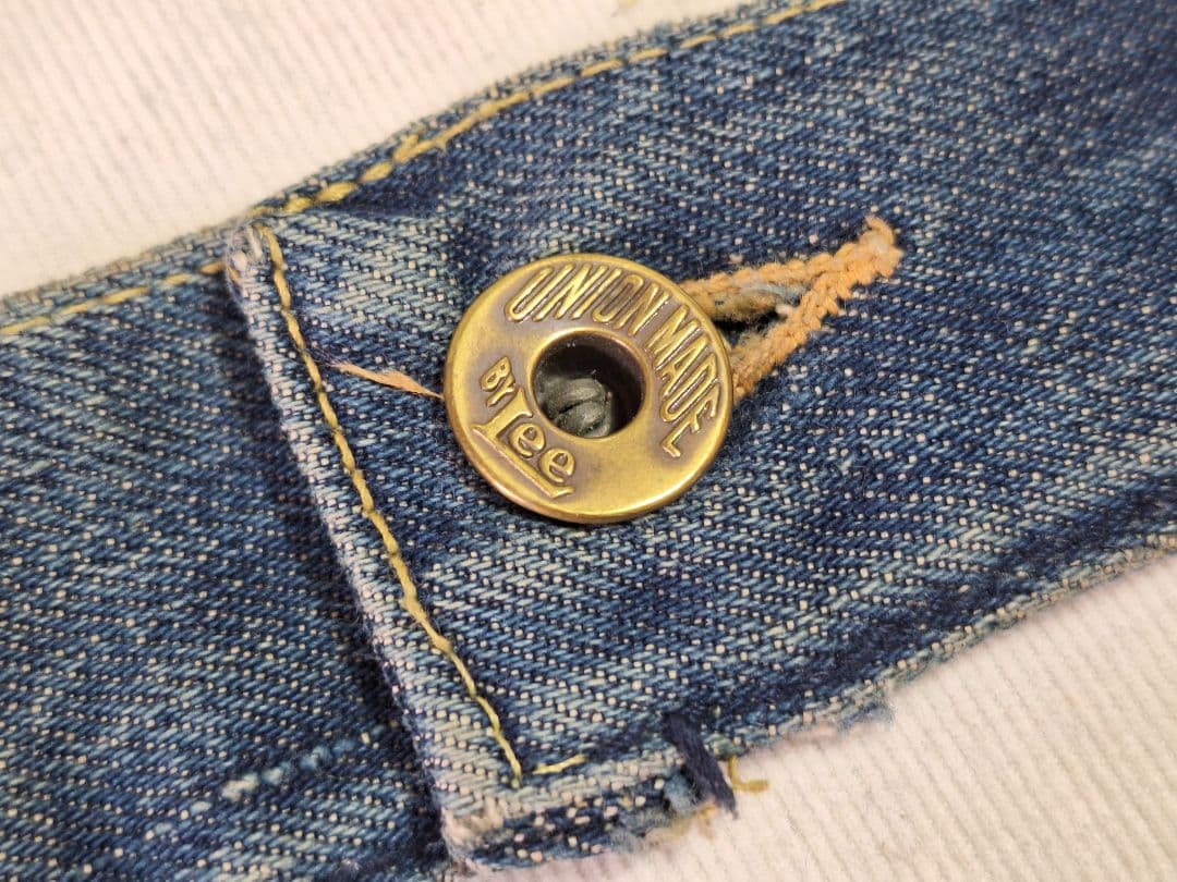 50's UNION MADE BY Lee ヴィンテージ スクラップ 当時物