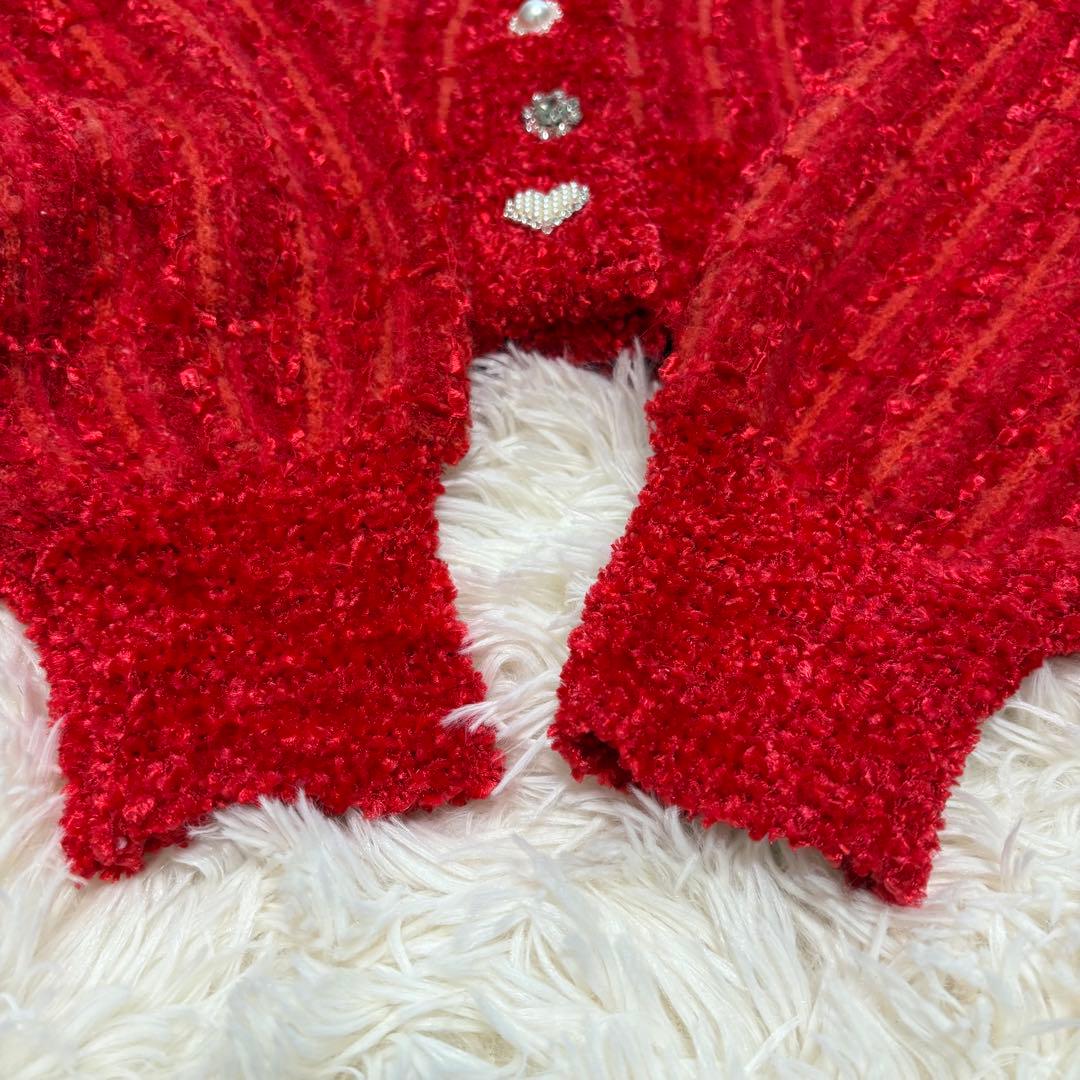 【未使用級】2025SS 美品 furfur フィリーチョコレート猫カーディガン