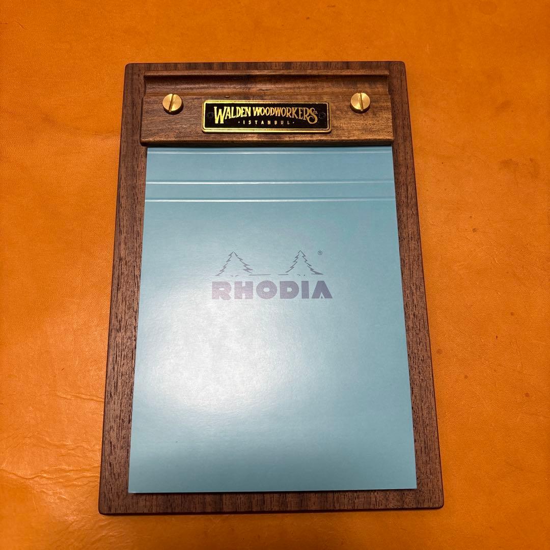 ファイル・バインダー・ケース Walden Woodworkers The Note Board Walnut