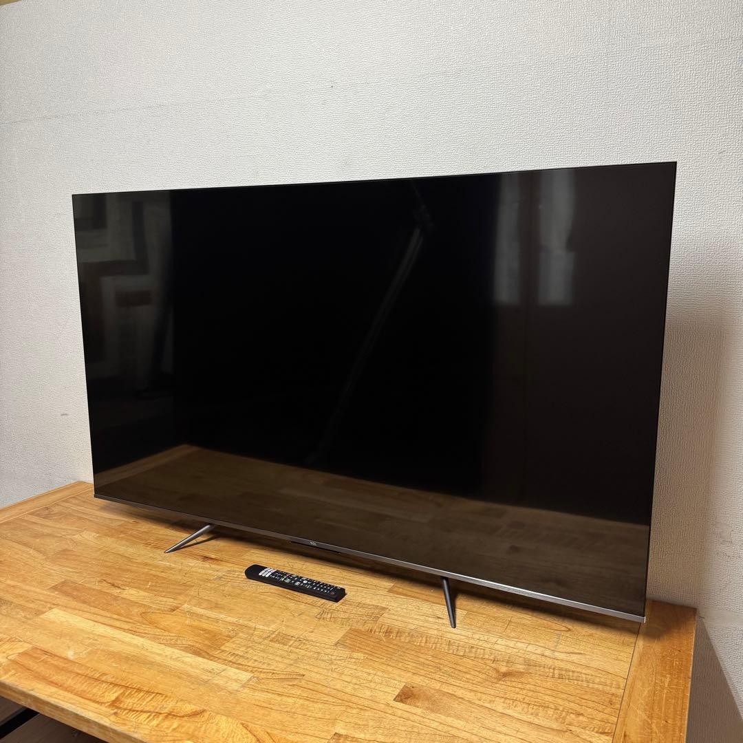 TCL 65インチ 4K 液晶テレビ 65C636 量子ドット 動画アプリ搭載