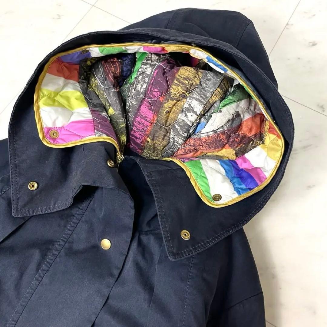 専用【美品】ポールスミス 2wayライナー付 モッズコート 2XL 紺