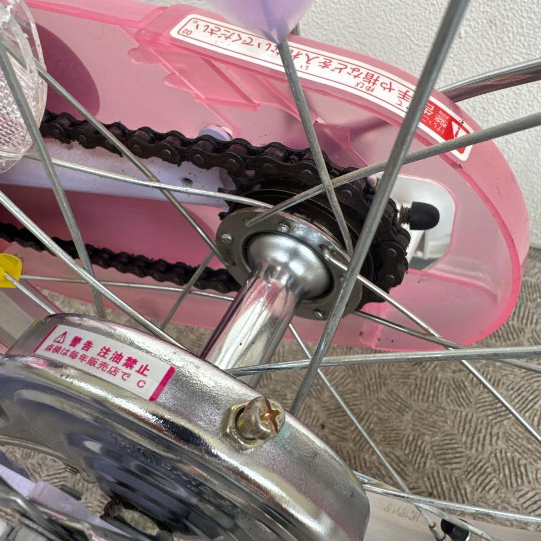 【室内保管】16インチ ides ディズニープリンセス 自転車 【直接引渡】
