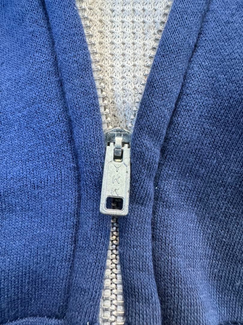 k*★様 70s BIG YANK ダブルフェイス フルジップ ナス紺 フェード