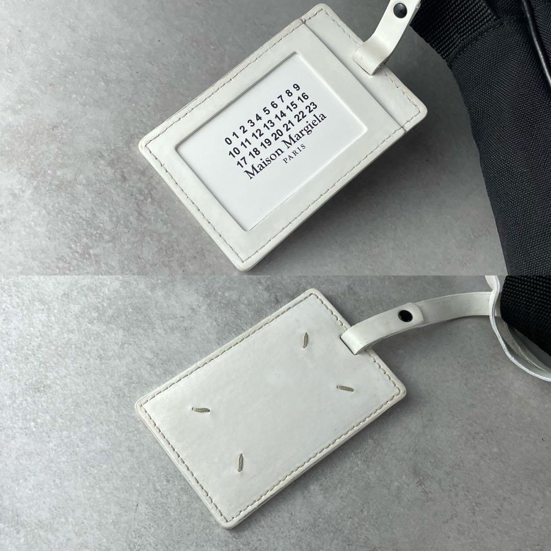 masa3284✨メゾンマルジェラ ショルダーバッグ 黒 4ステッチ 無地