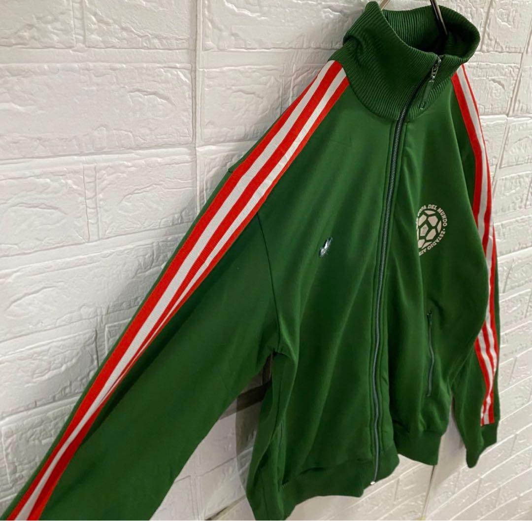 トレフォイルロゴトラックジャケット　サッカーメキシコ代表