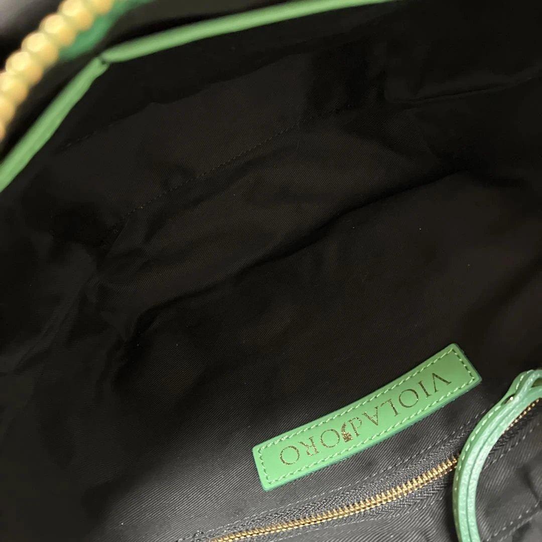 【極美品】ヴィオラドーロ　ビアンカ　ノットハンドル　2way ハンドバッグ