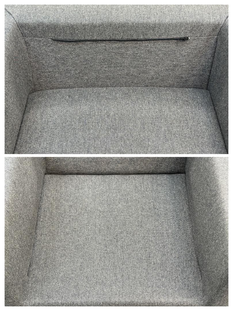 アンドリューワールド■エレメント　ラウンジ チェア　チャコールグレー　1Pソファ