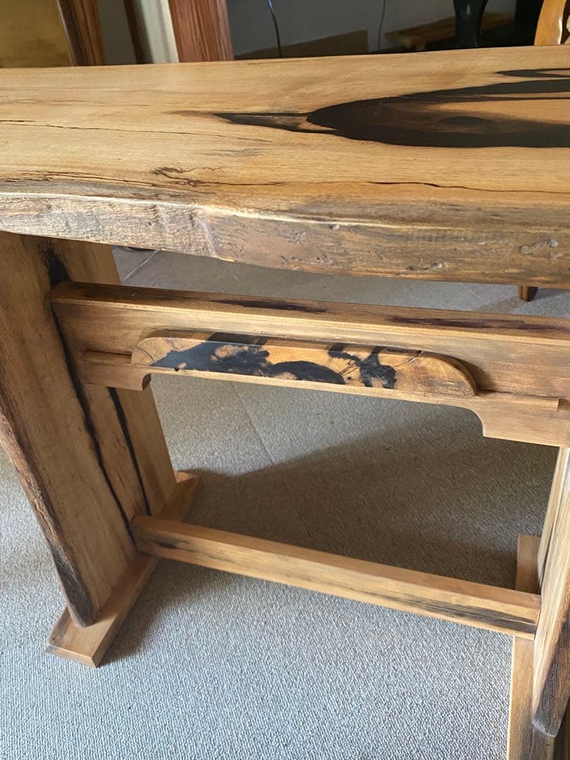 黒柿のサイドテーブル^_^花台