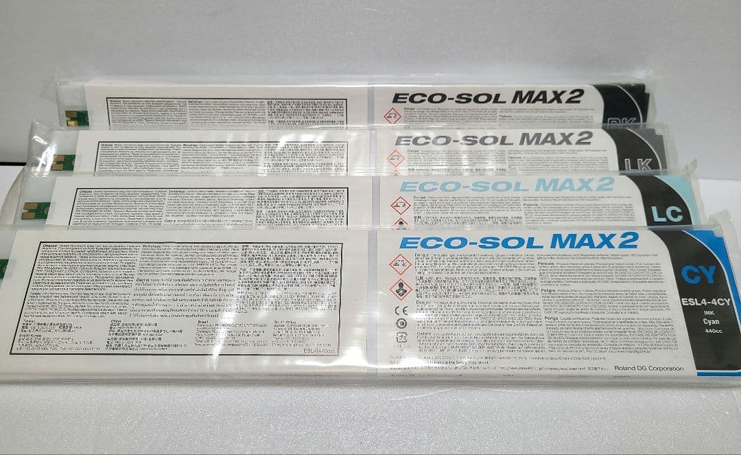 新品未開封 ローランド ECO-SOL MAX2 インク 7色セット 440cc