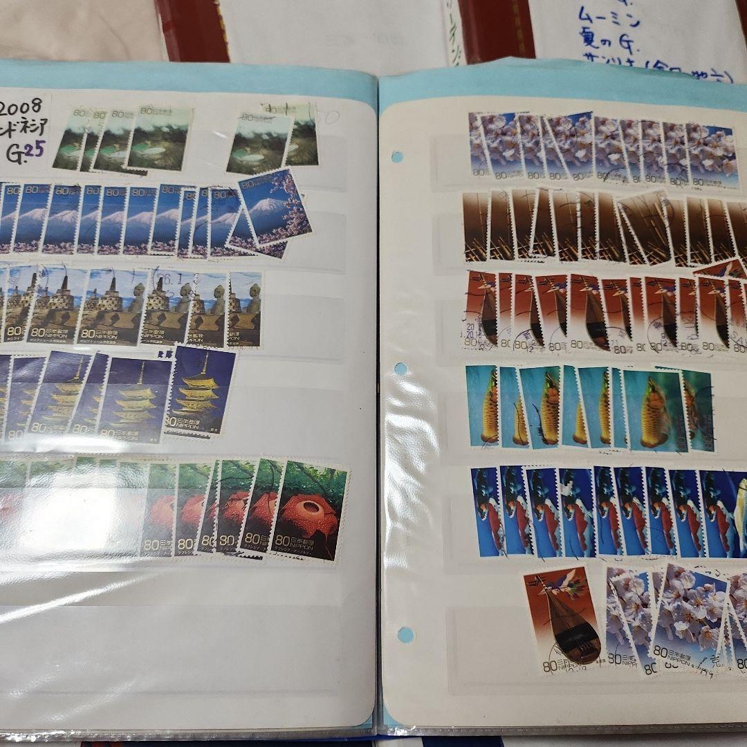 グリーティング　日本使用済み切手7冊