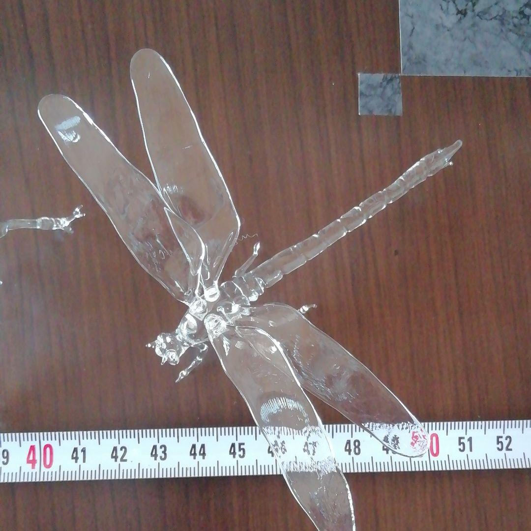 ガラスの昆虫（四点セット)ハンドメイド