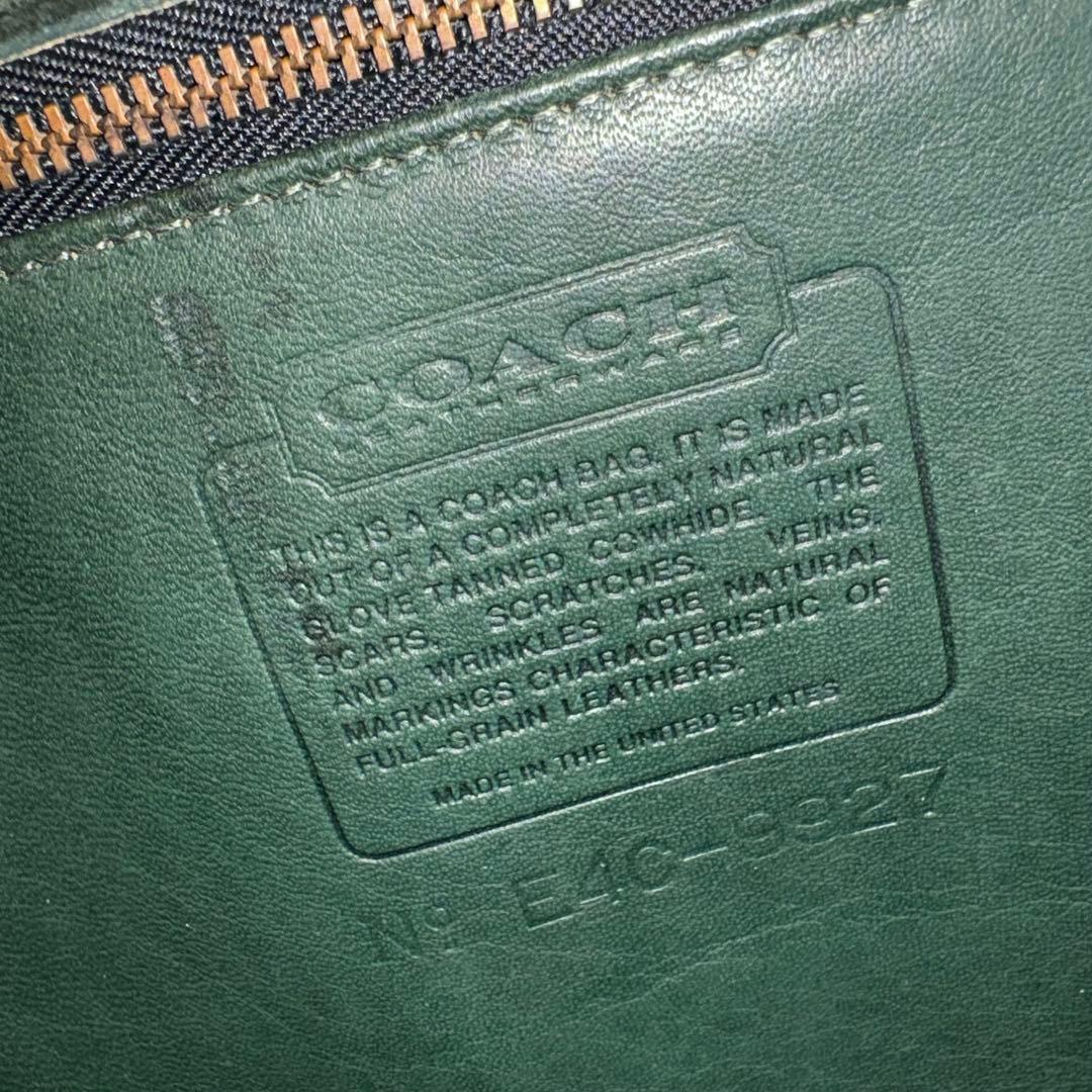 オールドコーチ COACH ウィリス ショルダーバッグ ダークグリーン