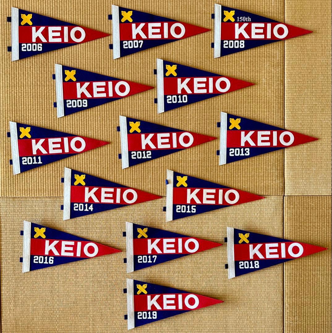 慶應義塾の年次ペナント