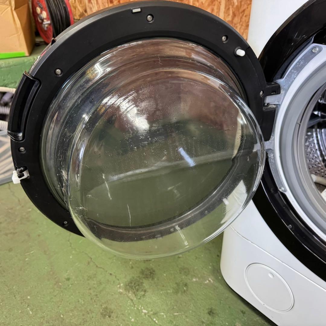 282 送料設置無料　日立　ドラム式洗濯機12㌔ 乾燥機能付き