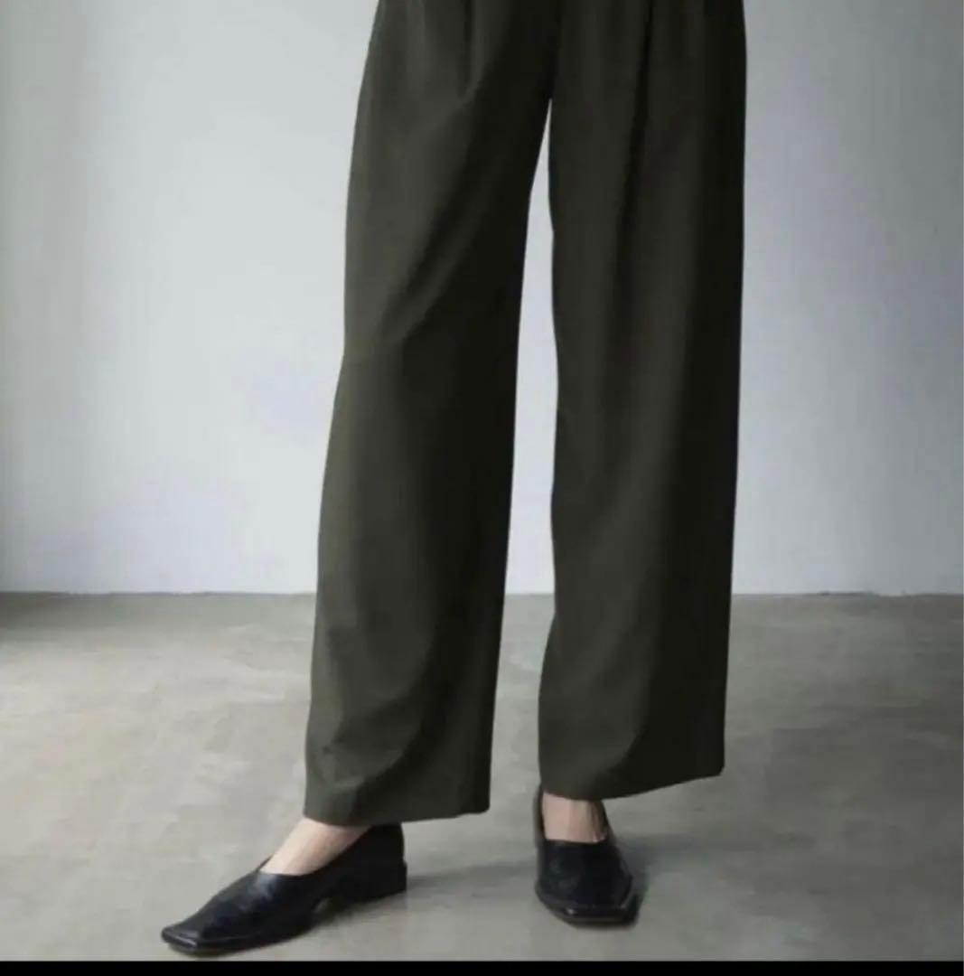 靴 CLANE OUTSTITCH SQUARE FLAT SHOES 36