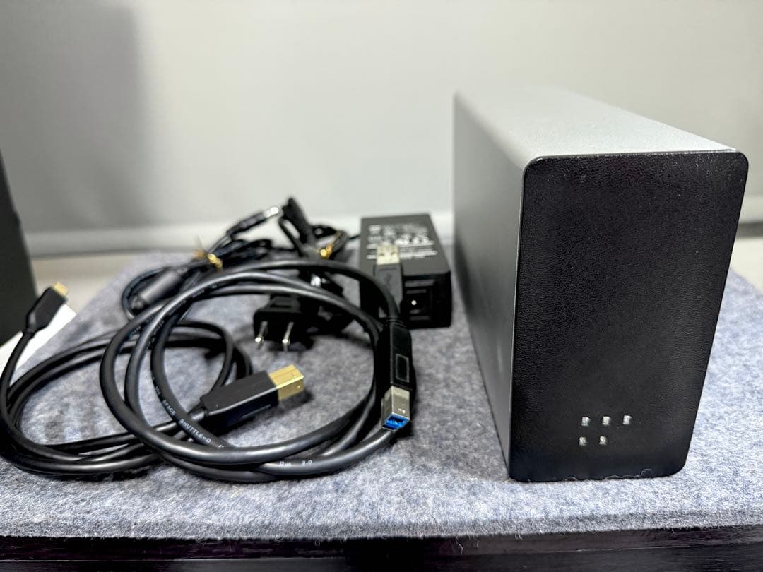 WD HDD 3台（1.５TB、2.0TB、2.0TB）+ アルミ生ケース