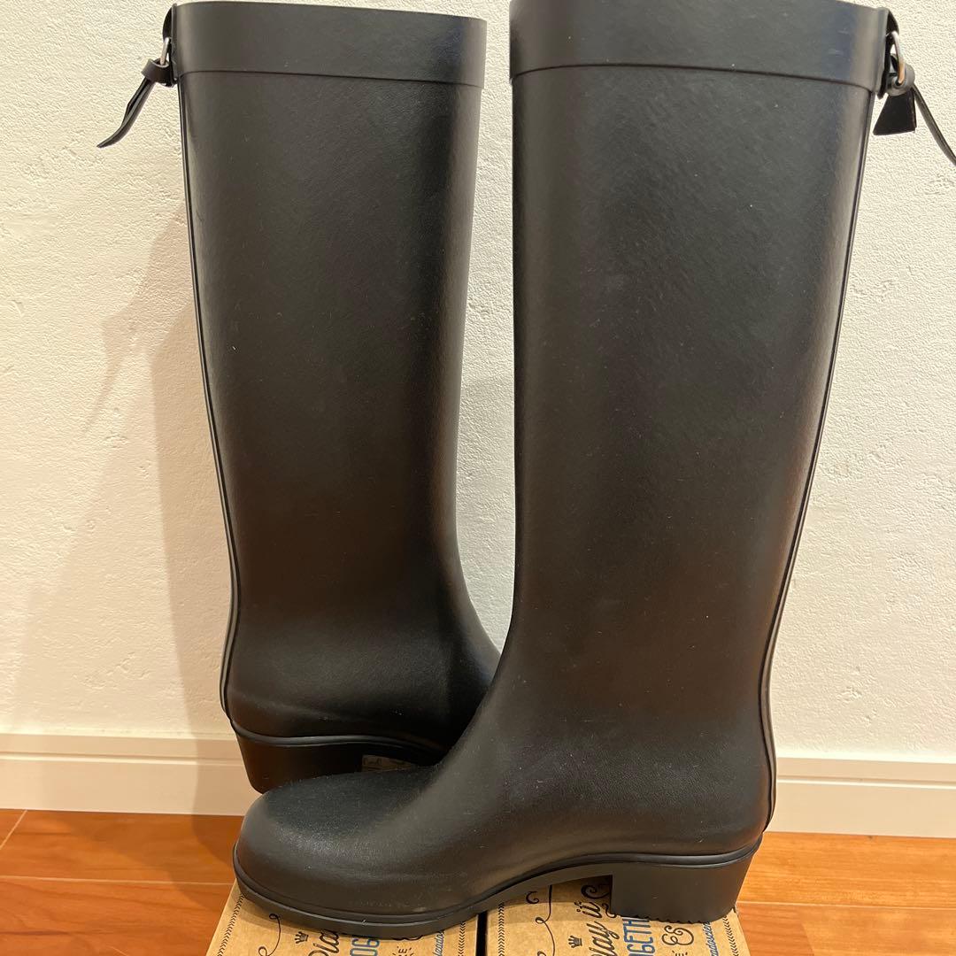 お約束済み❣️AIGLE エーグル　レインブーツ　ロングブーツ　ヒール　38