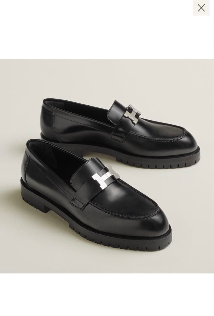 【美品】HERMES エルメス モカシン 〈フォーブル〉 36 1/2