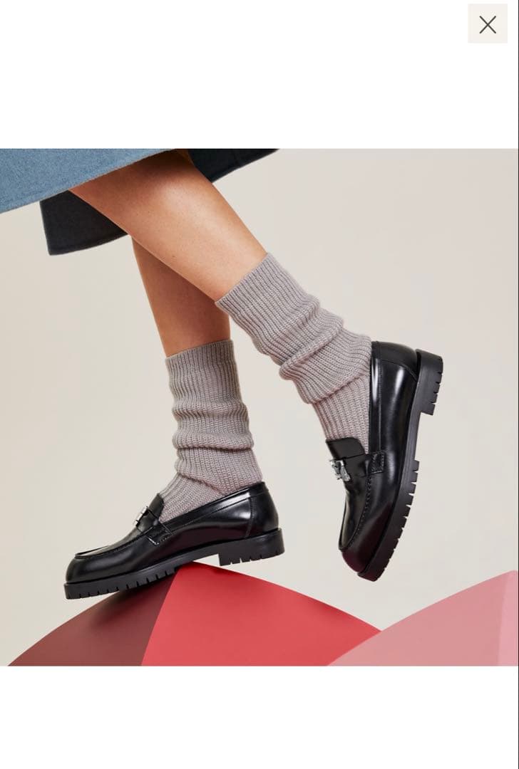 【美品】HERMES エルメス モカシン 〈フォーブル〉 36 1/2